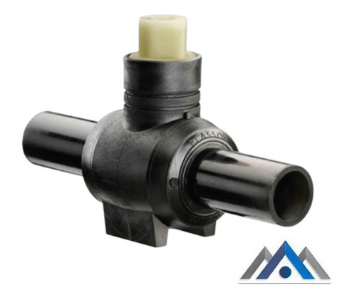 Шаровой кран электросварной Plasson DN 125 мм SDR 11